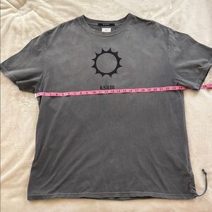 Ksubi Charcoal Sunburst Men's Tee